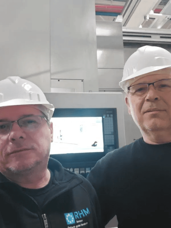RHM Serviceteam im Einsatz vor Ort